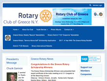 Tablet Screenshot of greecerotary.org